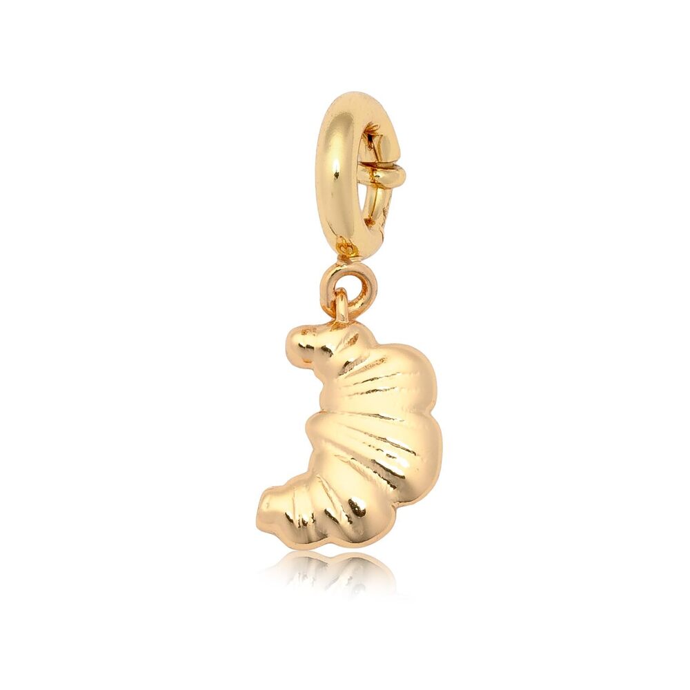 4439 Croissant Charm Customizable Jewelry for Bracelets Necklaces